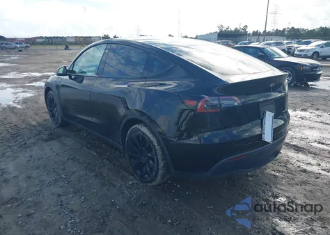 2022 Tesla Model Y Long Range Dual Motor All-Wheel Drive из США, поврежденный, VIN 7SAYGDEE8NF322374